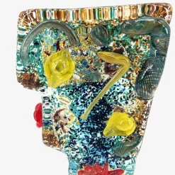 Scultura multicolore Picasso
