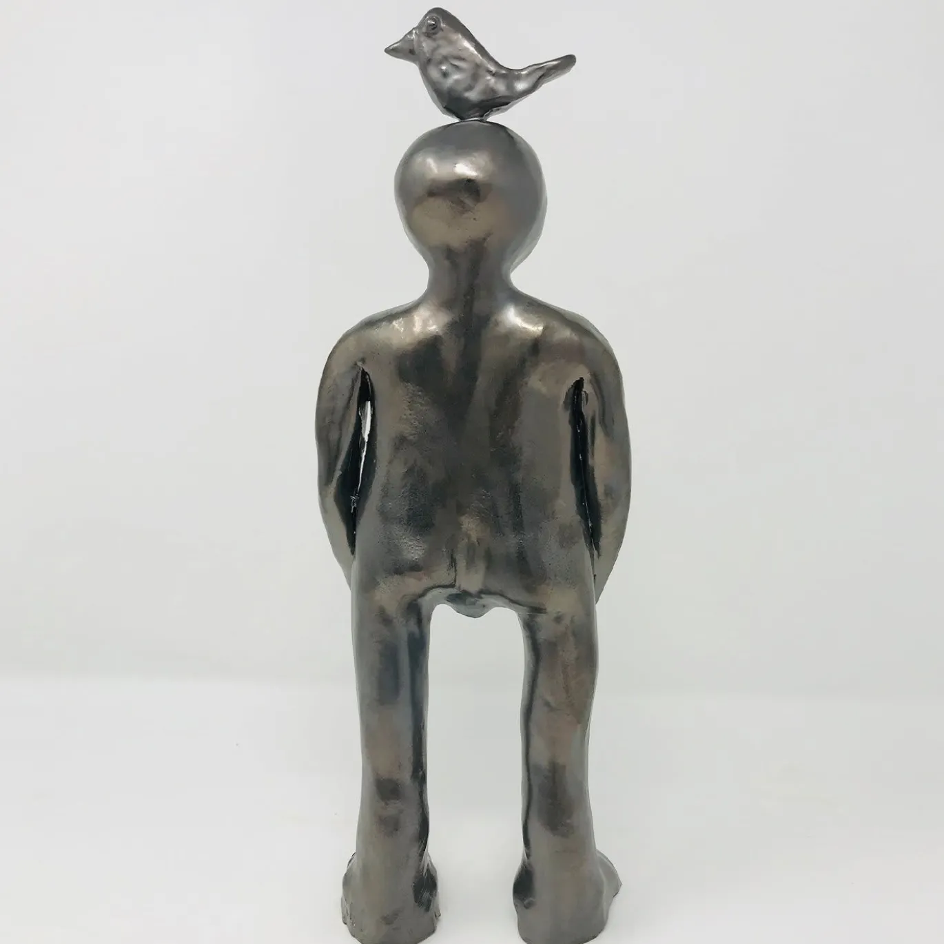 Scultura palombaro nero