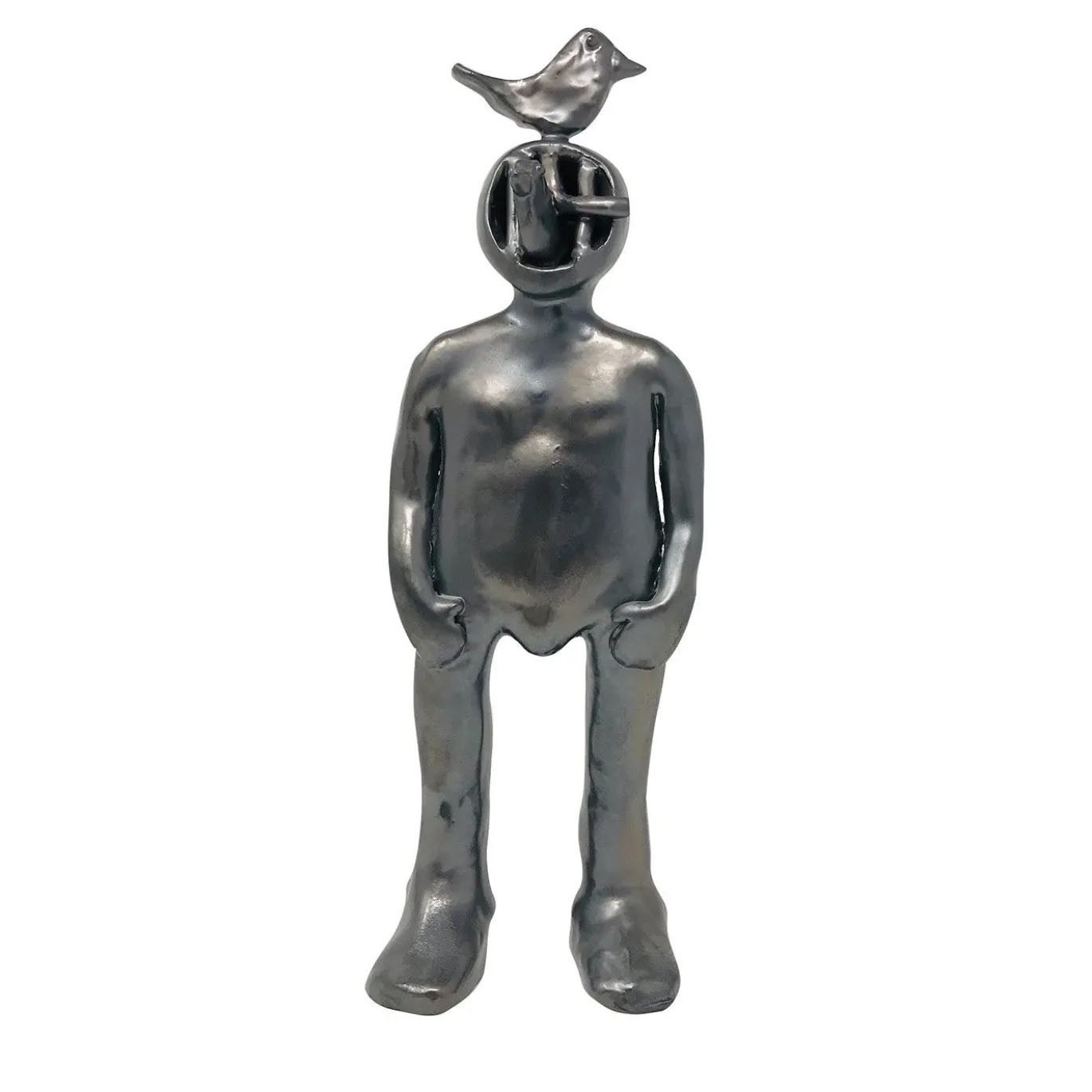 Scultura palombaro nero