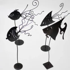 Scultura Pesce Luna