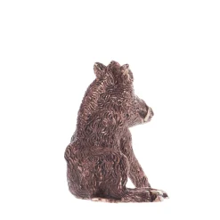 Scultura piccola in bronzo Cinghialino