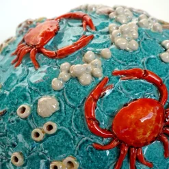 Scultura Sferica Policroma Oceano