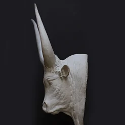 Scultura Testa di Toro Minoico