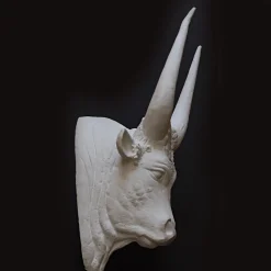 Scultura Testa di Toro Minoico