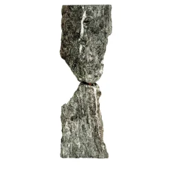 Scultura Upsidedown in Marmo Nero