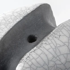 Scultura/vaso Sguardo Alla Luna Ceramica di Nino Basso