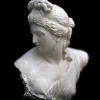 Scultura Venere Callipigia in Gesso Bianco