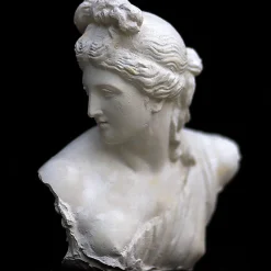 Scultura Venere Callipigia in Gesso Bianco