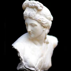 Scultura Venere Callipigia in Gesso Bianco