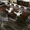 Sedia Absolute in tessuto grigio e marrone con braccioli