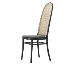 Sedia alta nera Morris di GamFratesi