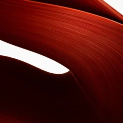 Sedia Aros rossa stampata in 3D
