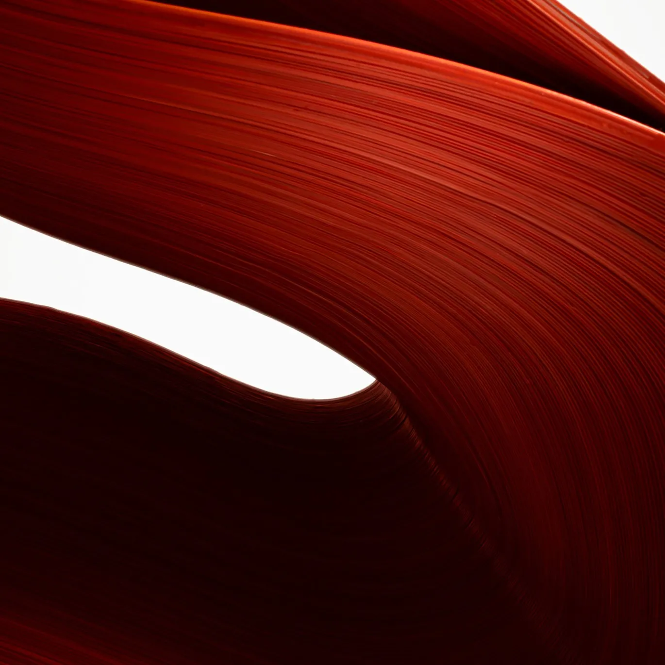 Sedia Aros rossa stampata in 3D