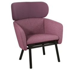 Sedia Balù Lounge Lilla Di Emilio Nanni