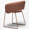 Sedia Bel Sl terracotta di Pablo Regano