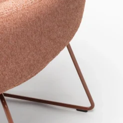 Sedia Bel Sl terracotta di Pablo Regano