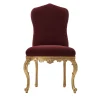 Sedia Bordeaux e Oro Harmony