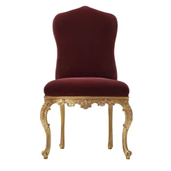 Sedia Bordeaux e Oro Harmony