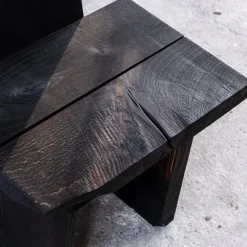 Sedia Bors in legno di quercia