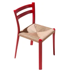 Sedia Buri Red di Mario Scairato