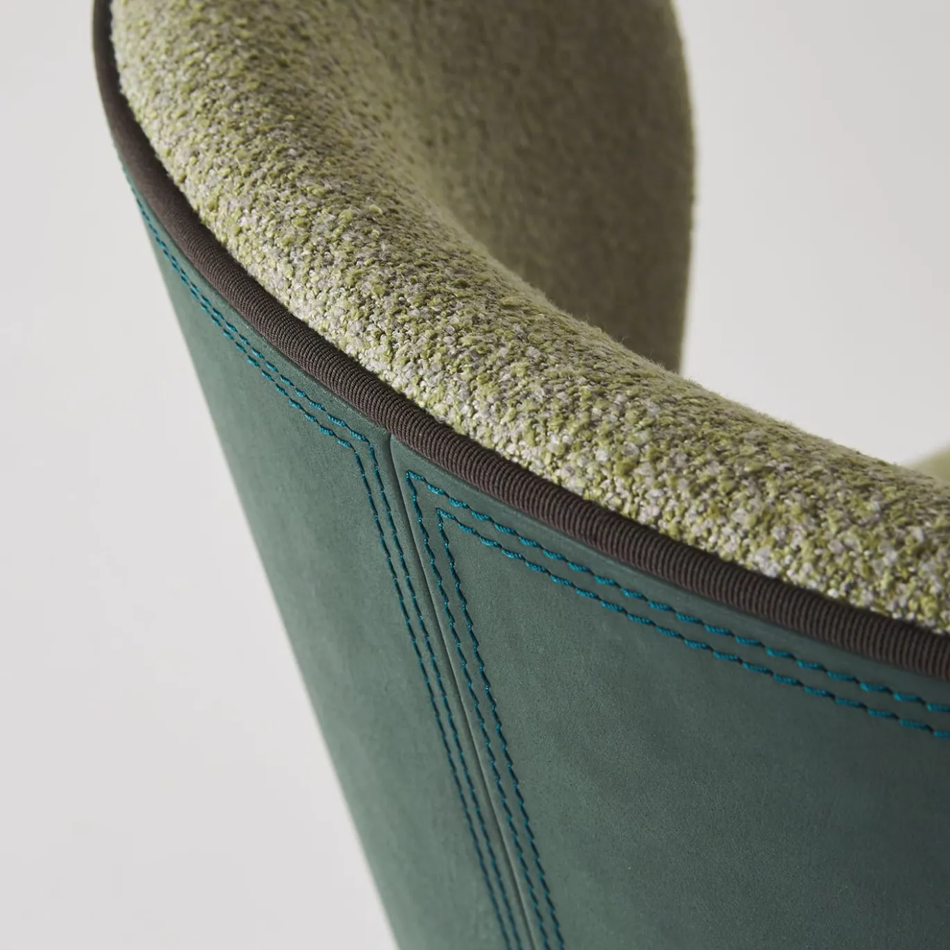 Sedia Capri a due letti verde