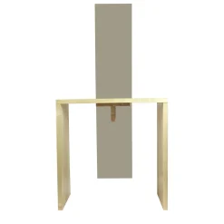 Sedia Cimabue Beige di Ferdinando Meccani
