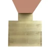 Sedia Cimabue Beige Rosso di Ferdinando Meccani