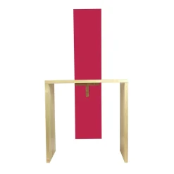 Sedia Cimabue Viva Magenta di Ferdinando Meccani