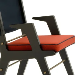 Sedia Colette blu e rossa