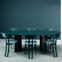 Sedia C One verde opaco