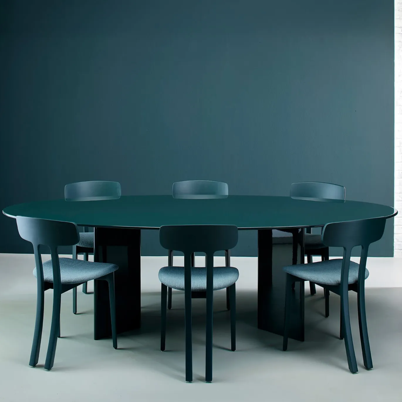 Sedia C One verde opaco