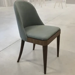 Sedia Cordiale in Noce Canaletto Grigio