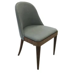 Sedia Cordiale in Noce Canaletto Grigio