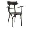 Sedia Czech Black di Hermann Czech