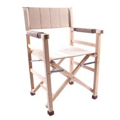 Sedia da direttore beige