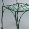 Sedia da esterno Florio in ferro verde