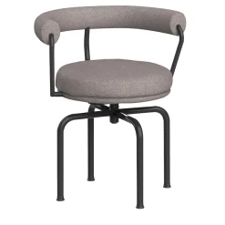 Sedia da Esterno Girevole LC7 Grigia