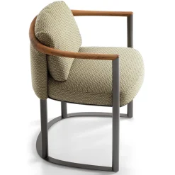 Sedia da esterno Moorea Marina Olive