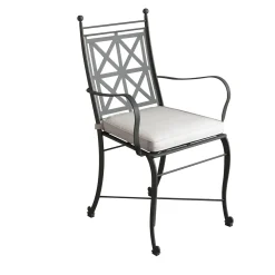 Sedia da esterno Ville Gray Steel