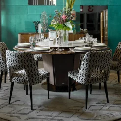 Sedia da Pranzo Crystal Multicolor