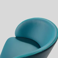 Sedia da pranzo Kyoto Light Blue di Balutto Associati
