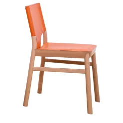 Sedia da pranzo Marimba di Emilio Nanni