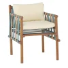 Sedia da pranzo per esterni Lignes in legno