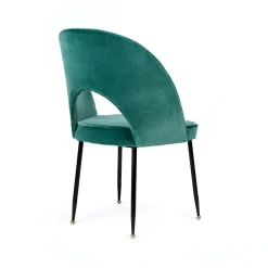 Sedia da pranzo Pretty Thing ad arco verde