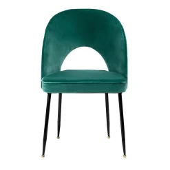Sedia da pranzo Pretty Thing ad arco verde