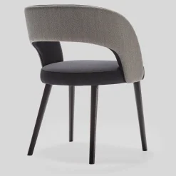 Sedia da pranzo Ring 2-Tone Gray di Balutto Associati