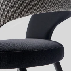 Sedia da pranzo Ring 2-Tone Gray di Balutto Associati