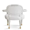 Sedia da salotto Charlie White