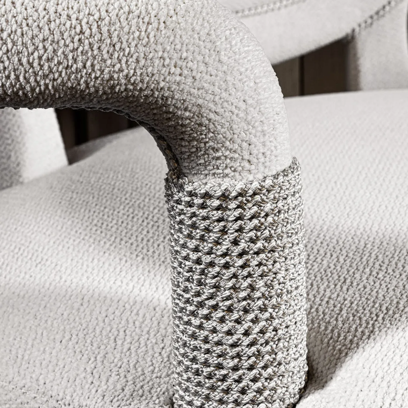 Sedia da salotto Charlie White