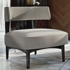 Sedia da salotto Claude Gray